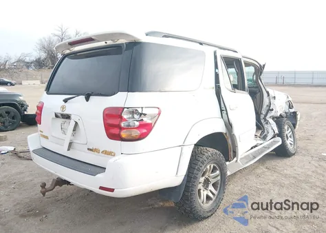 2003 Toyota Sequoia Limited V8 z USA, uszkodzony, nr VIN 5TDBT48A73S145929